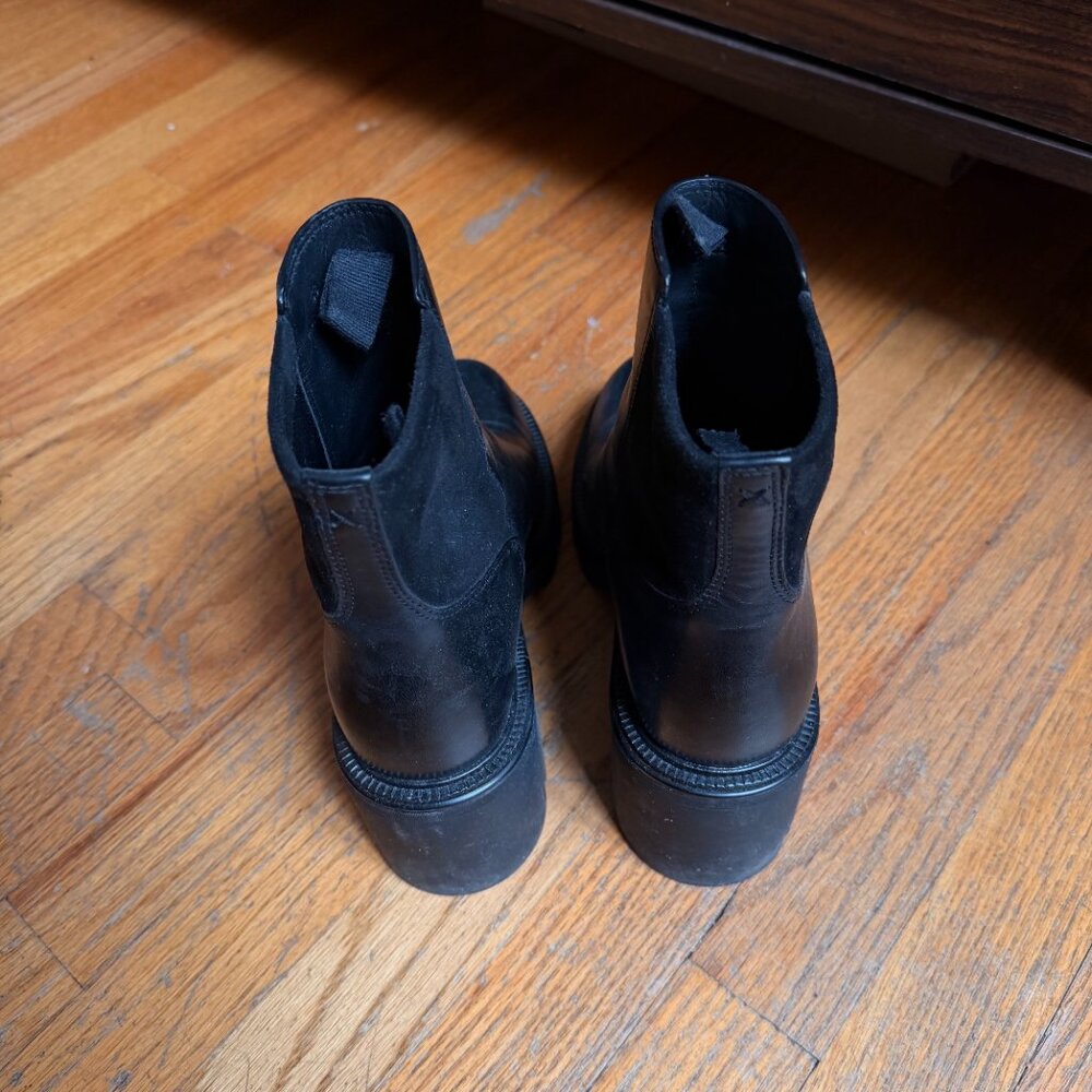 Rag & Bone: Quinn Mid Chelsea Boots, Black - Picture 4 of 12